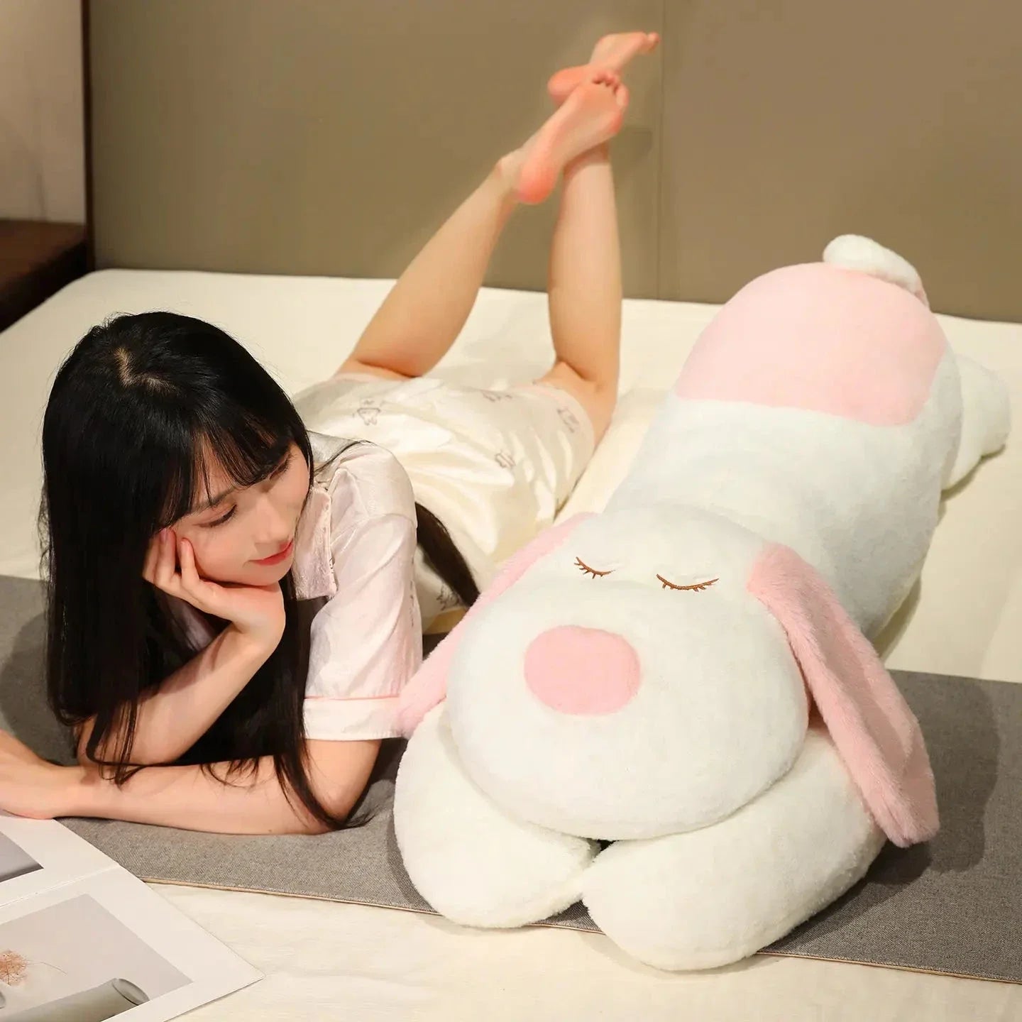 Snoozie the Sleepy Puppy Hug Pillow