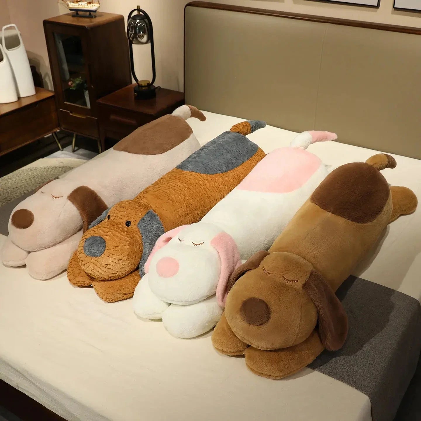 Snoozie the Sleepy Puppy Hug Pillow