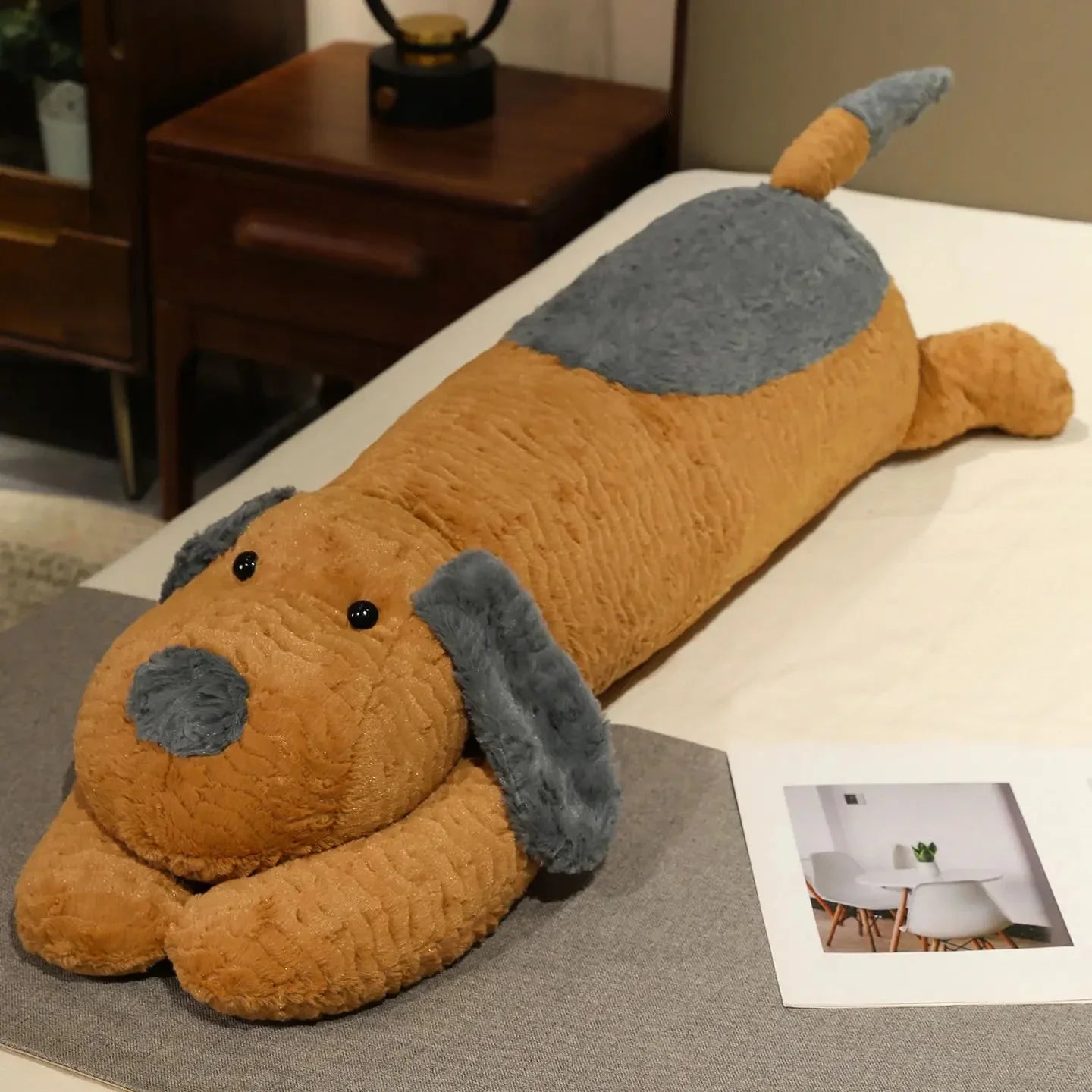 Snoozie the Sleepy Puppy Hug Pillow