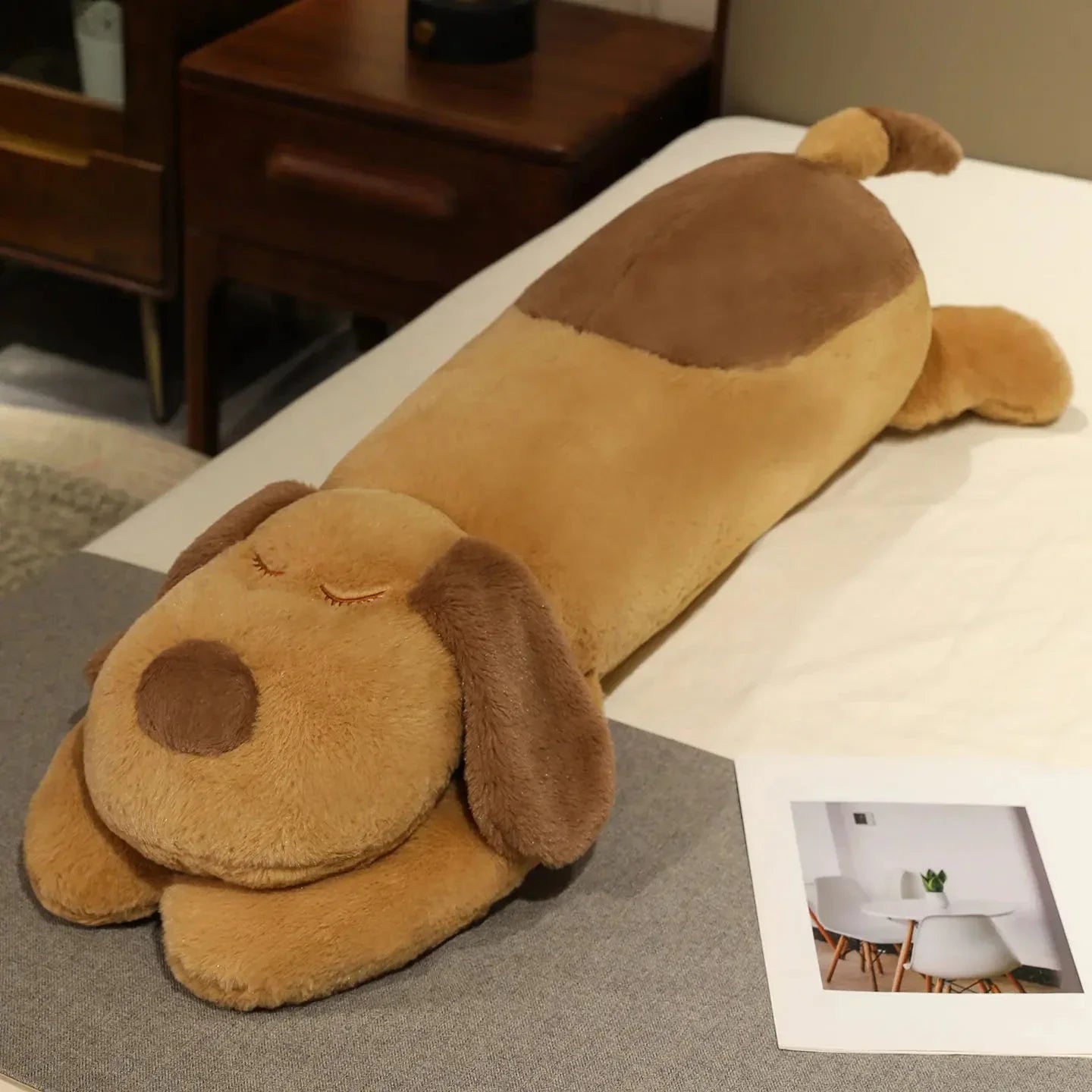 Snoozie the Sleepy Puppy Hug Pillow