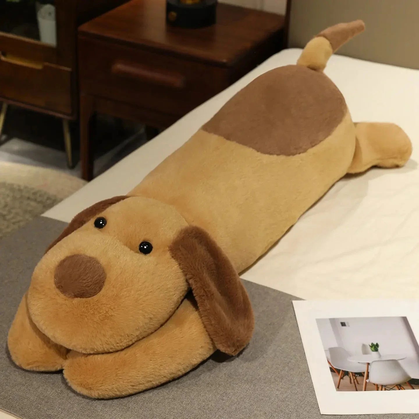 Snoozie the Sleepy Puppy Hug Pillow