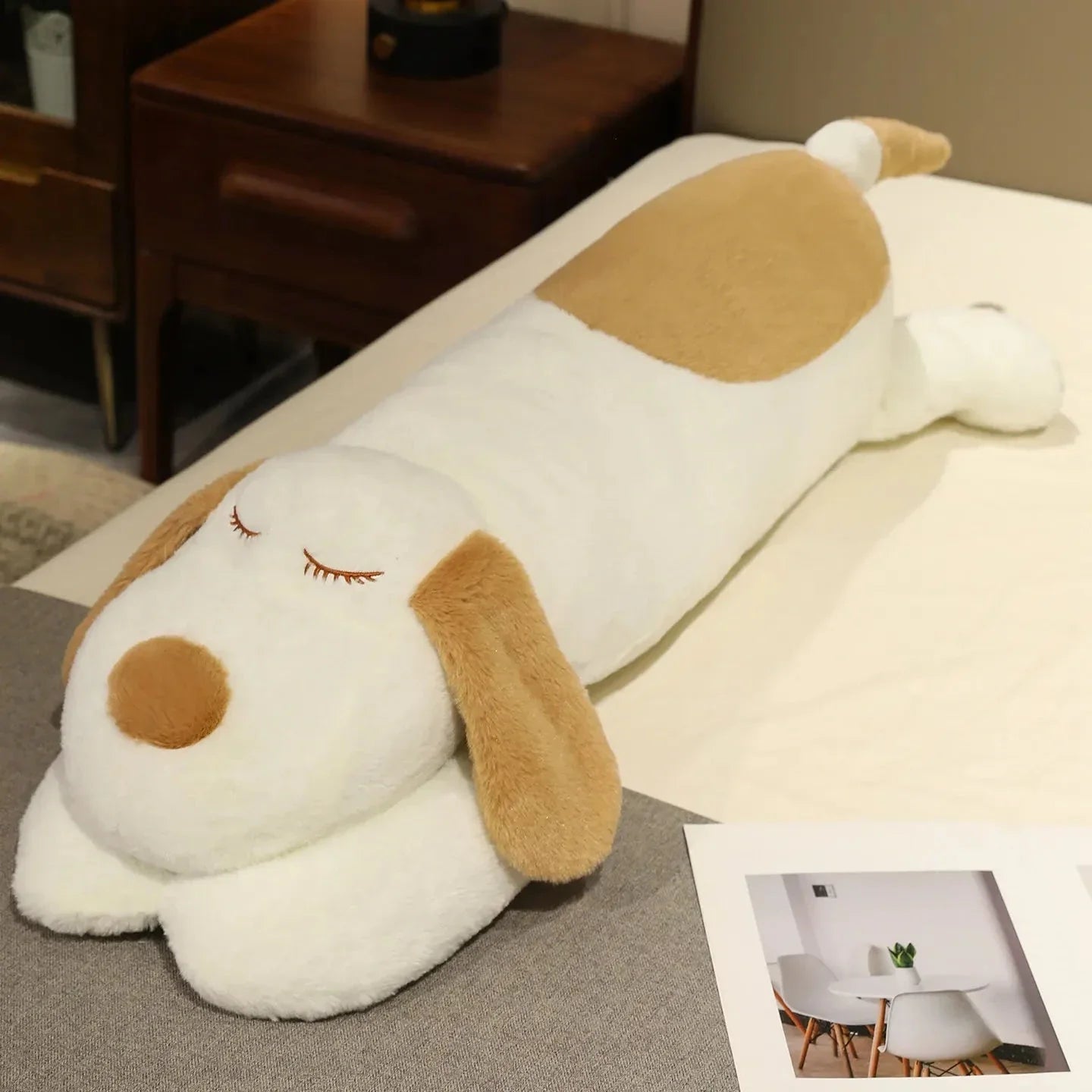 Snoozie the Sleepy Puppy Hug Pillow