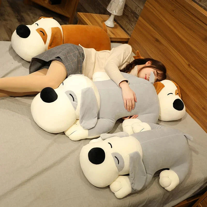 Snuffy and Waffles the Kawaii Hound Dog Plushies