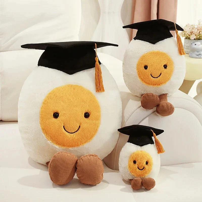 Soft Graduate Egg Plush