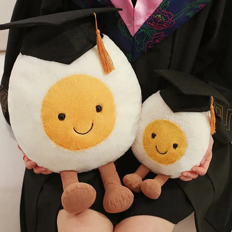 Soft Graduate Egg Plush