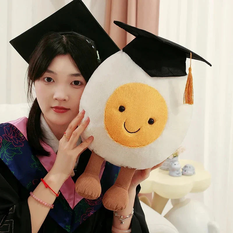 Soft Graduate Egg Plush