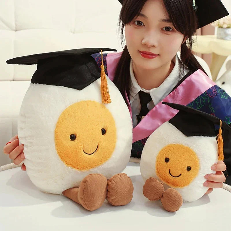 Soft Graduate Egg Plush