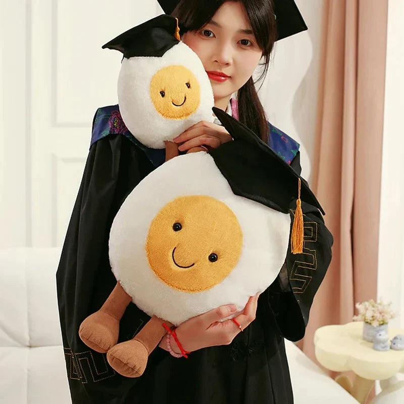 Soft Graduate Egg Plush