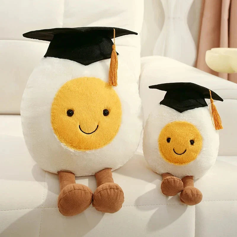 Soft Graduate Egg Plush