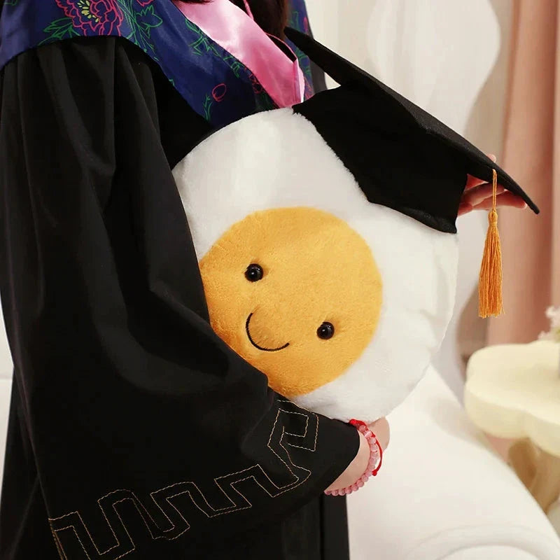 Soft Graduate Egg Plush