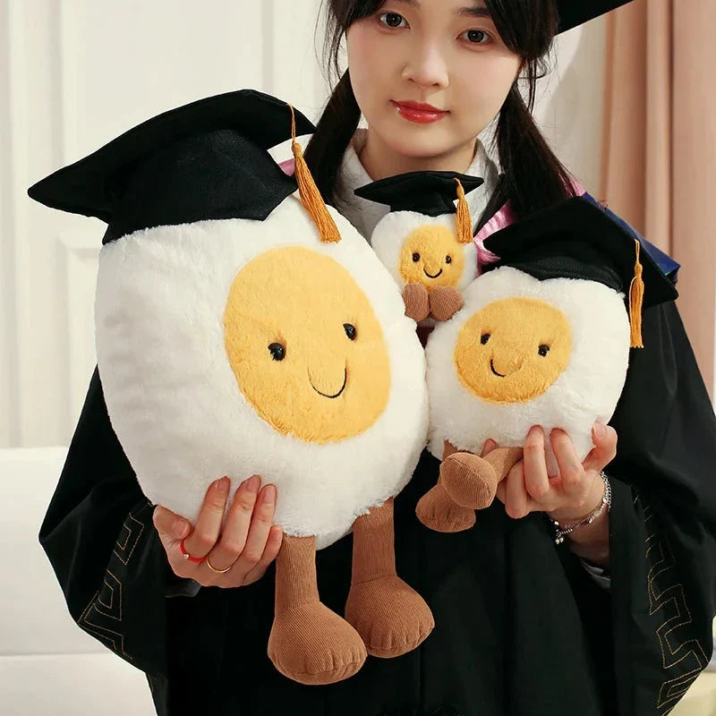 Soft Graduate Egg Plush