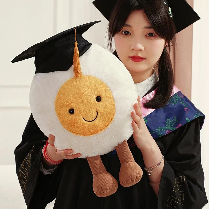 Soft Graduate Egg Plush