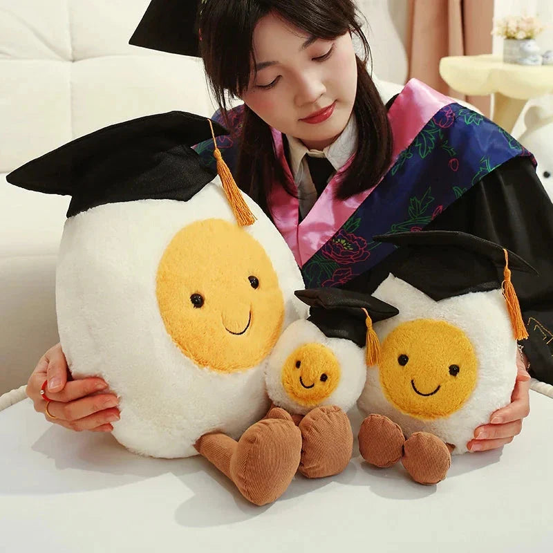 Soft Graduate Egg Plush