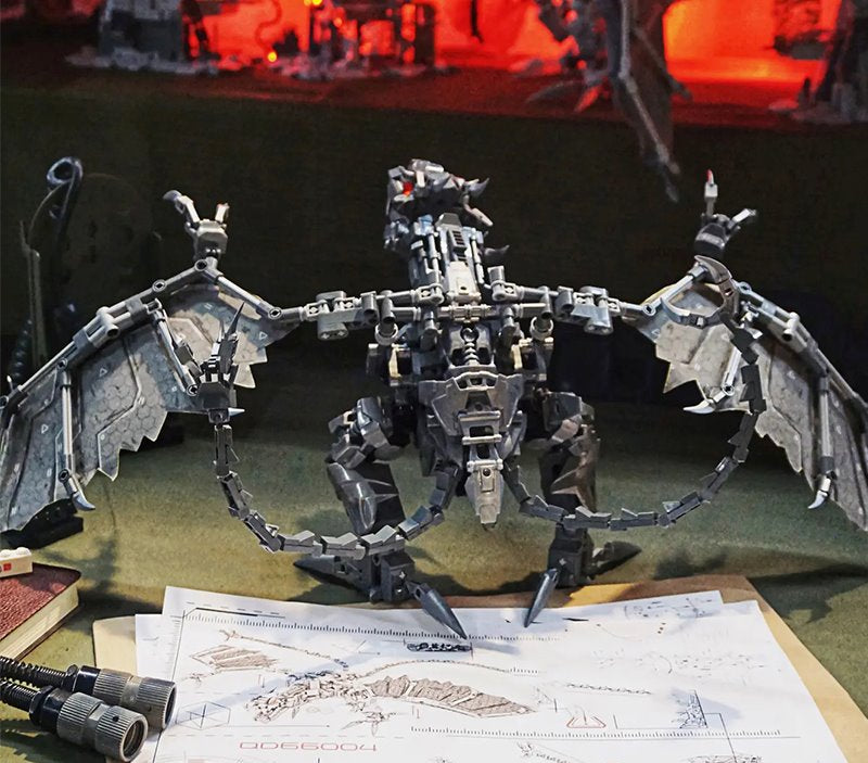 Super Mech Colossal Pterosaur Dinosaur Building Set