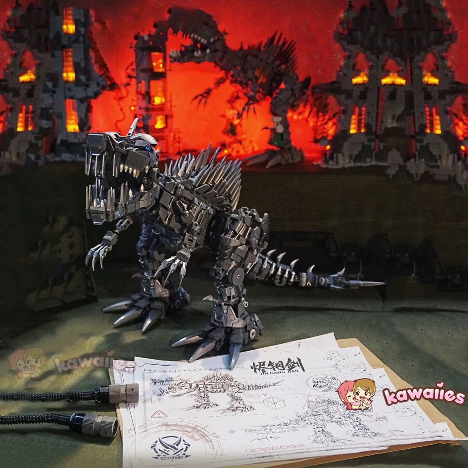 Super Mech Colossal Spinosaurus Dinosaur Building Set
