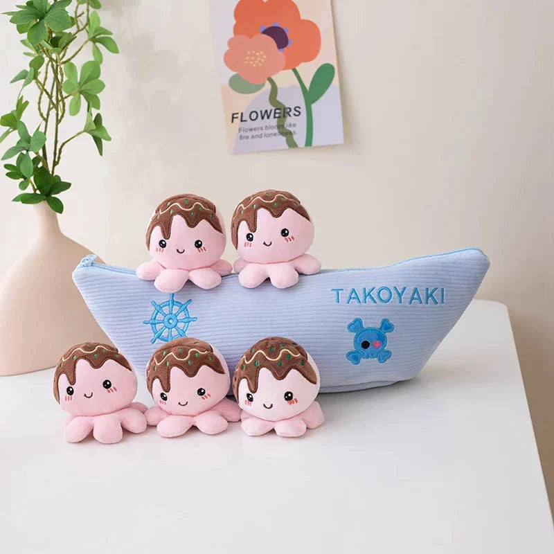 Tasty Takoyaki Balls Candy Bag Plushies