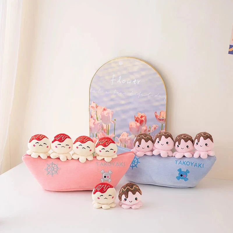 Tasty Takoyaki Balls Candy Bag Plushies