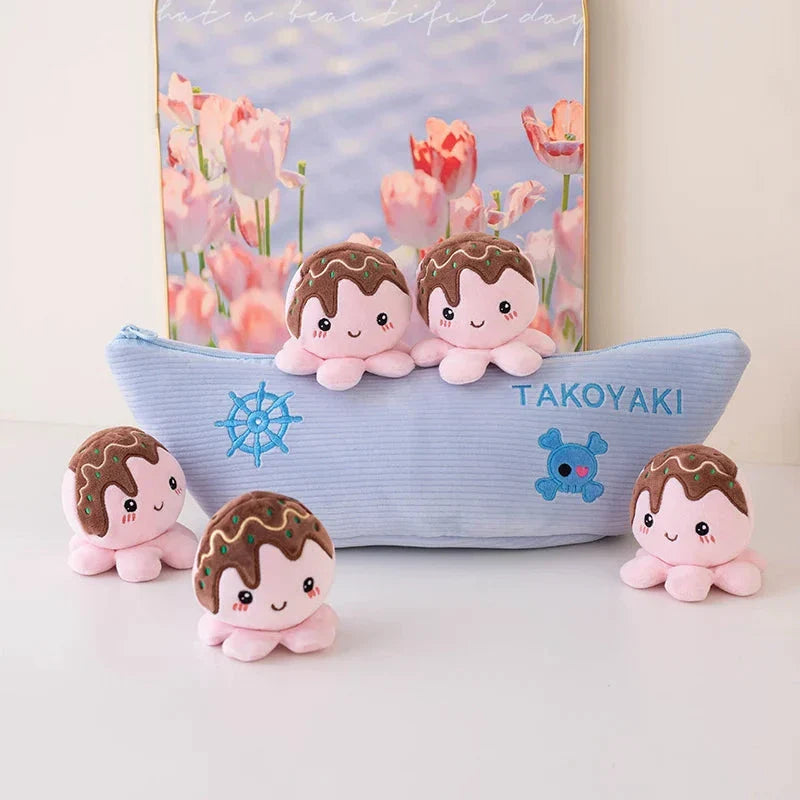 Tasty Takoyaki Balls Candy Bag Plushies