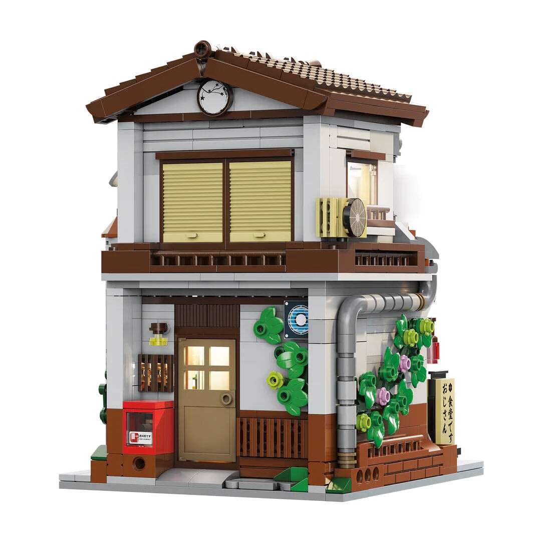 Traditional Local Japanese Restaurant LED Building Set