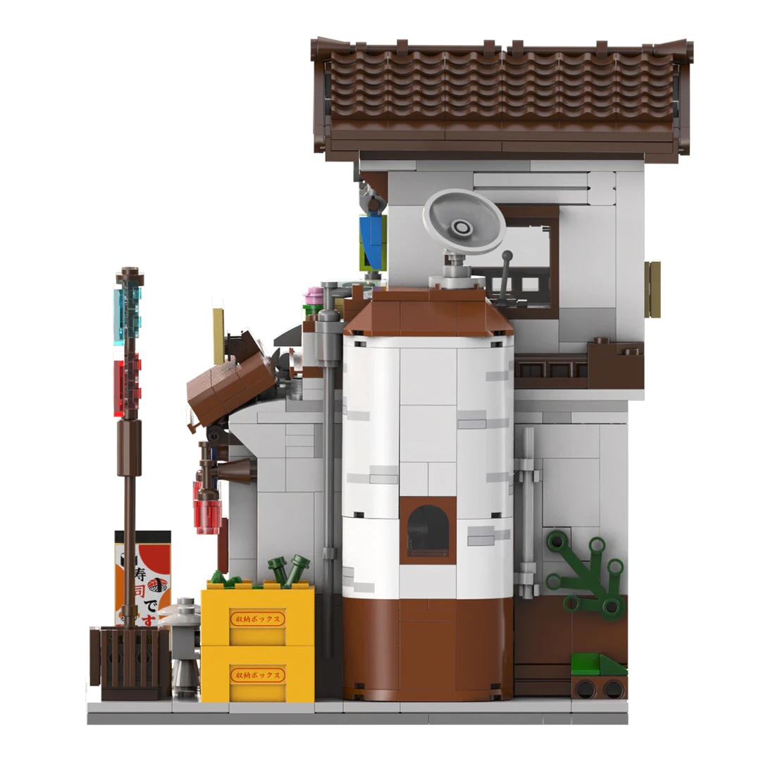 Traditional Local Japanese Restaurant LED Building Set