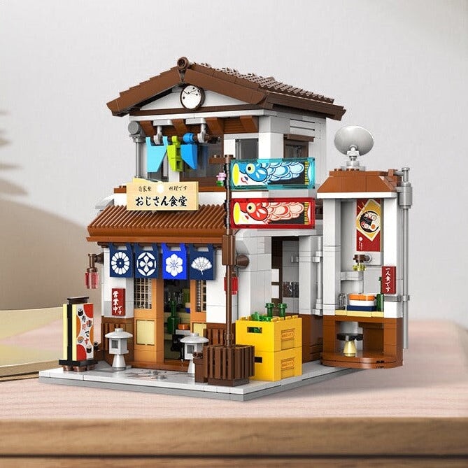 Traditional Local Japanese Restaurant LED Building Set