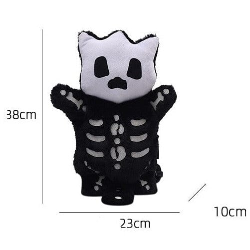Whisper the Mini Skeleton Plush Backpack