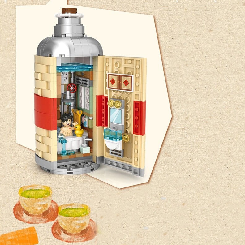 Wonders of Asia Teatime Nano Building Set