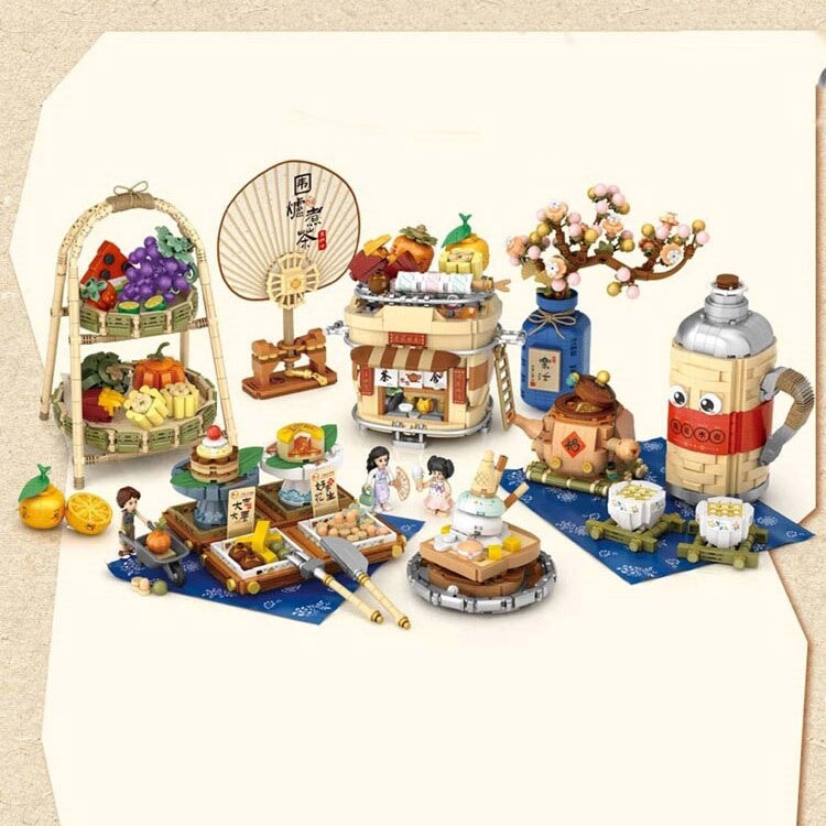 Wonders of Asia Teatime Nano Building Set