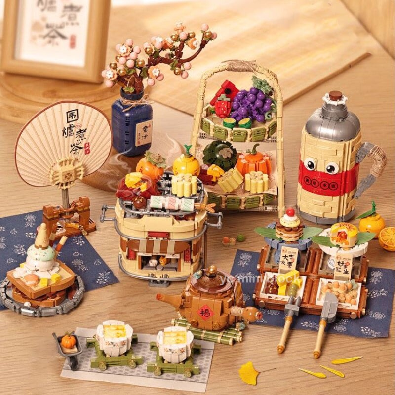 Wonders of Asia Teatime Nano Building Set