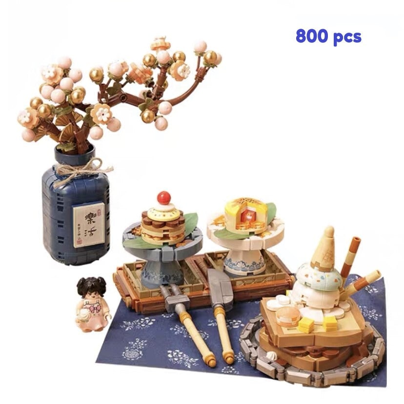 Wonders of Asia Teatime Nano Building Set