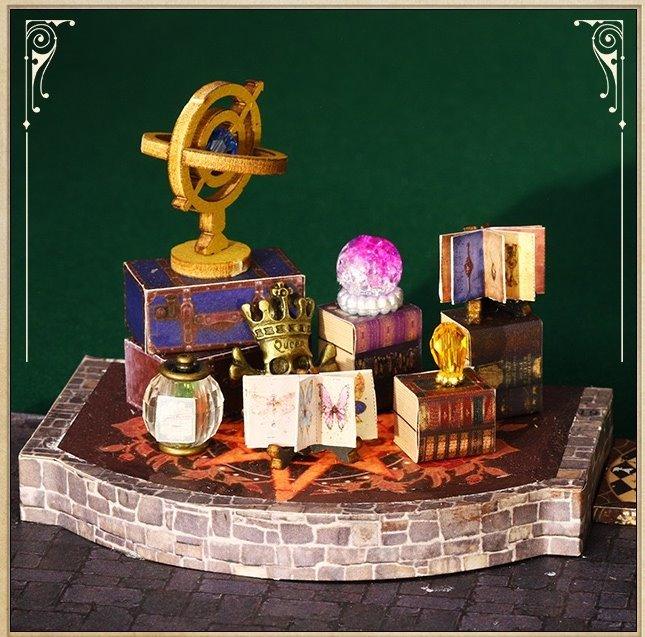 Magic Treasure House DIY Miniature Dollhouse Kit