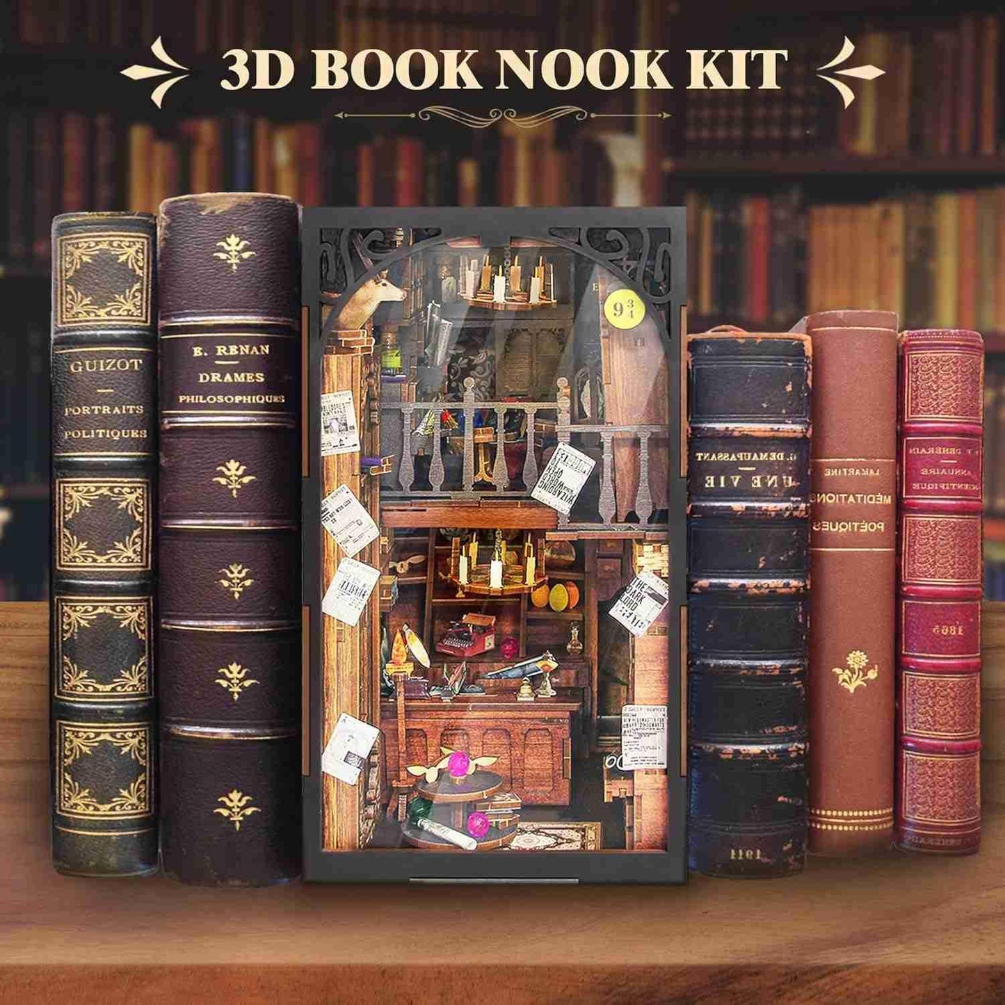 Magic Wand Shop DIY Book Nook | Shelf Insert
