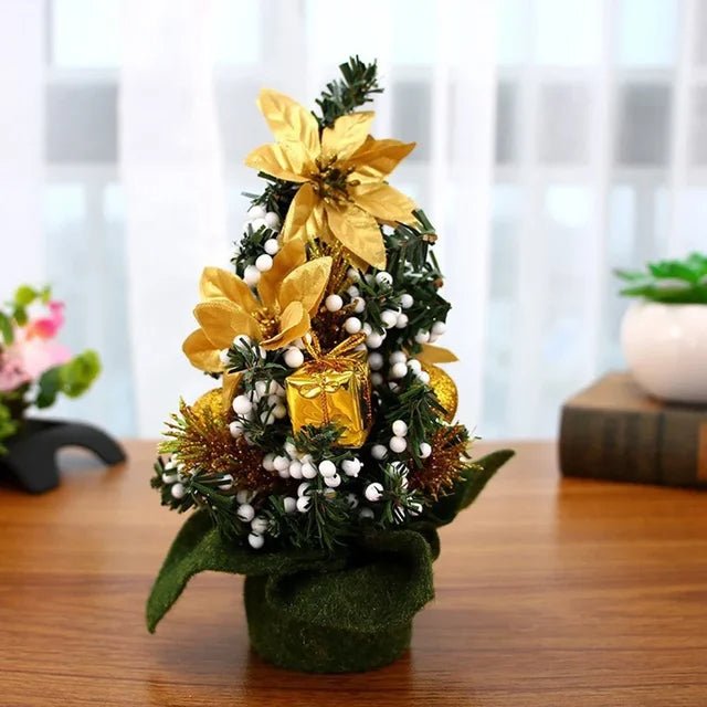 Mini Tabletop Christmas Tree Ornaments – Delightful DIY Décor for Your Table, Perfect for Holiday Celebrations and New Year’s Festivities