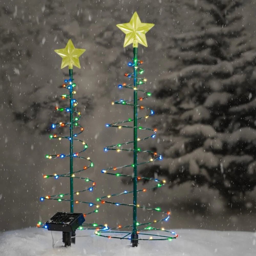 Solar-Powered LED Christmas String Lights – Waterproof Outdoor Fairy Garland for Magical Holiday Garden & New Year Décor