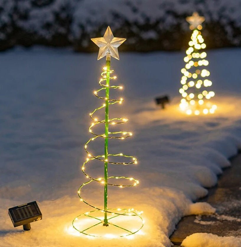 Solar-Powered LED Christmas String Lights – Waterproof Outdoor Fairy Garland for Magical Holiday Garden & New Year Décor