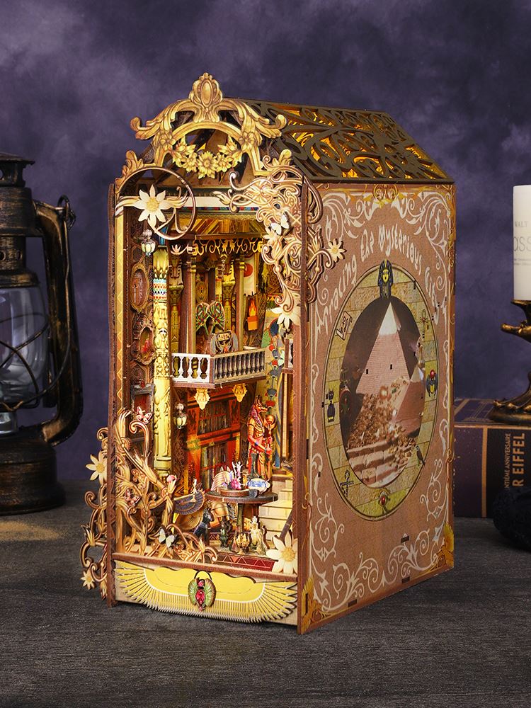 Tracing Egypt DIY Book Nook Kit