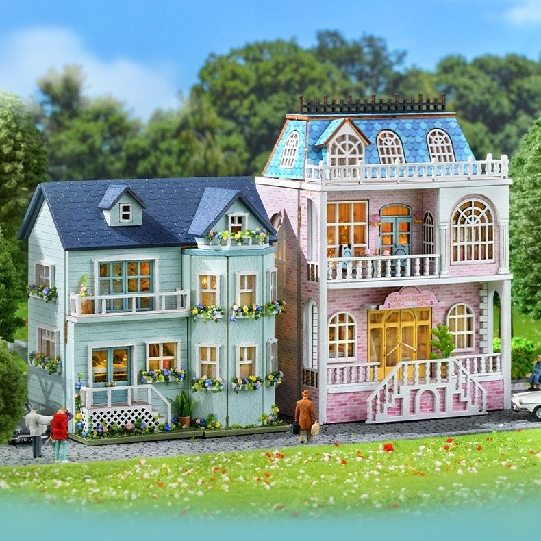 Romantic Castle DIY Miniature House Kit | Mini House