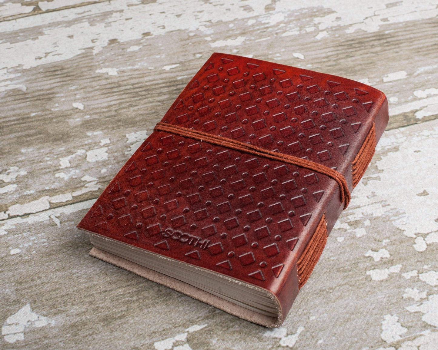 "A Daring Adventure" Handmade Leather Journal
