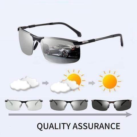 3x Polarized Photochromic Transition Lenses Sunglasses