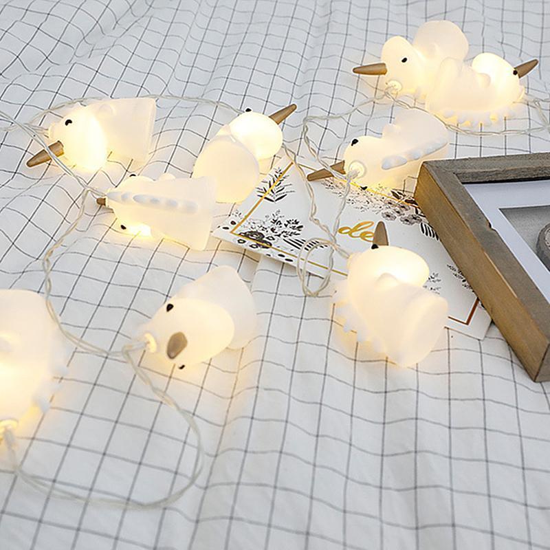 10pcs Unicorn LED String Light