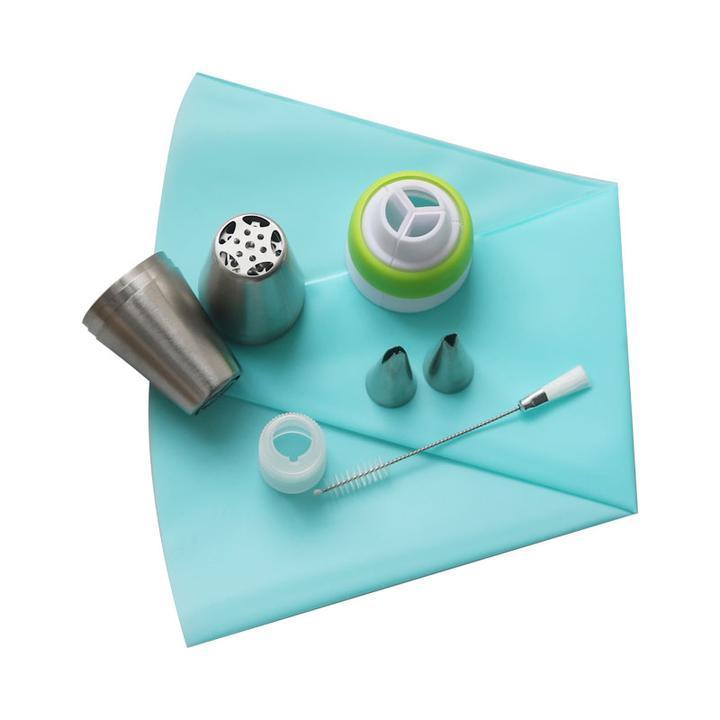 13pcs/Set Pastry Nozzles And Coupler Icing Piping Tips Made With Durable Stainless Steel