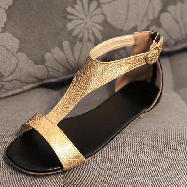 Women's Sandals Ladies Shoes Open Toe Breathable Beach Buckle Strap Sandals