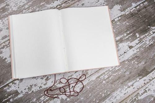 World Map Oversized Large Handmade Leather Journal