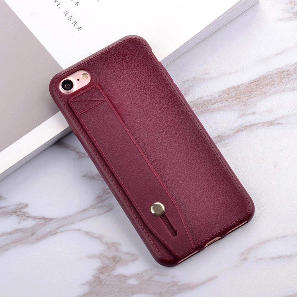 Phone Back Cover Case With Holder Bracket For iPhone