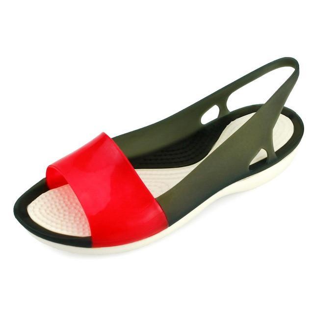 Women Sandals Beach Jelly Shoes Woman Flat Sandals