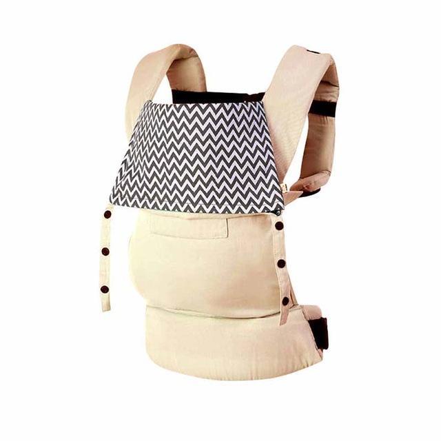 Ergonomic Cotton Baby Carrier Sling Adjustable Infant Toddler Carrier 5 to 36 Months