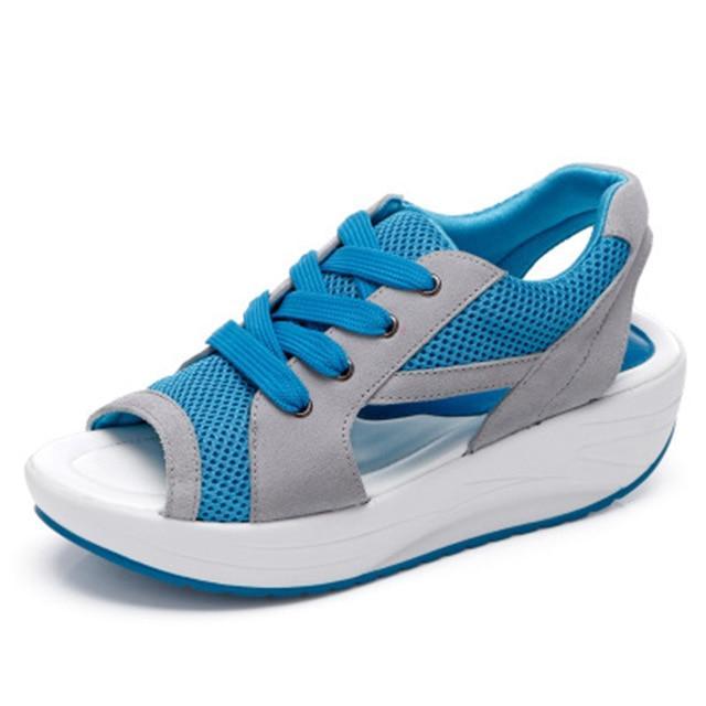 Fashion Women Sandals Casual Mesh Breathable Shoes