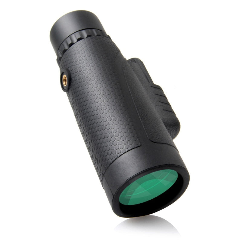 Waterproof 12x50 High Definition Monocular Telescope-bak4 Prism