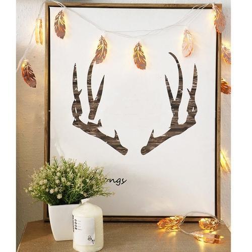 Delicate Leaf LED String Lights