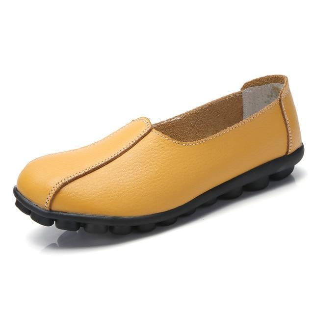 Women Flats Soft Comfortable Quality Leather Flat Shoes